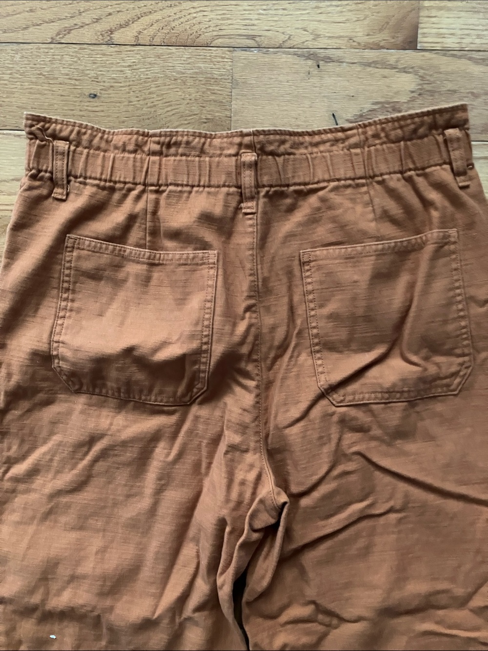 J. Crew Factory - Women’s Rust Wide Legged Ankle Pant - 12 - Picture 6 of 6